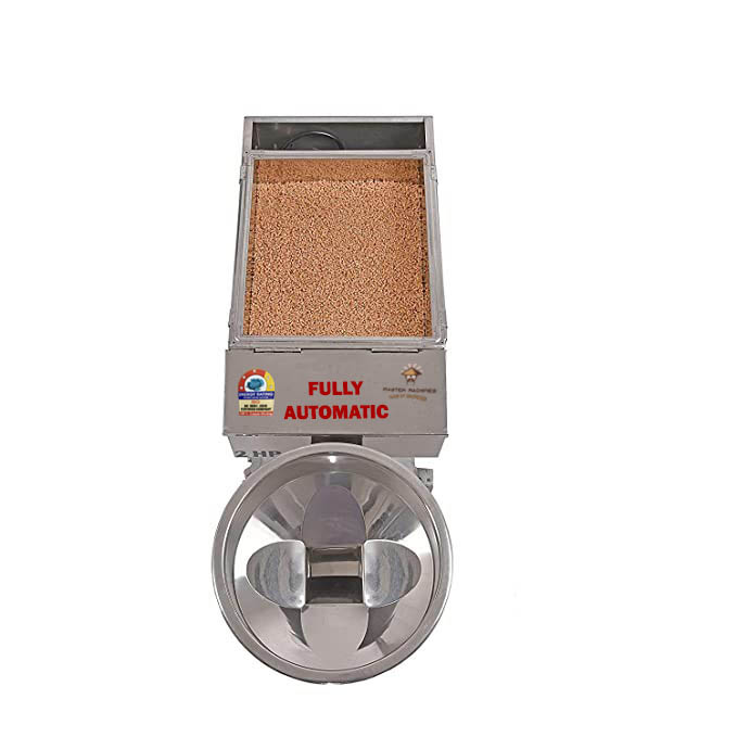 Budhrani by Master Machines Automatic Aata Chakki Pulverizer Machine 3 Hp Fully 25-30 Kgs 2 in 1 Commercial & Domestic Aata Chakki/Flour Mill/Aata Maker/Masala Heavy Duty Grinder MM-08 - Image 4