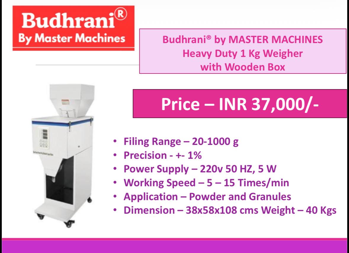 Heavy Duty 1 Kg Weigher with Wooden Box - Image 4
